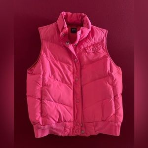 Gap Down Puffer Vest Women’s Size M